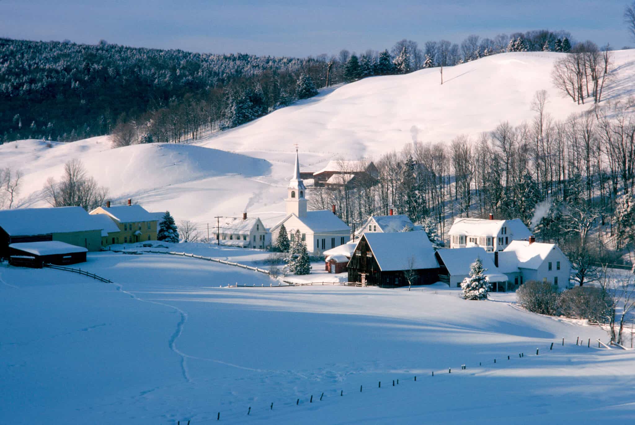 The Snowiest States In The United States