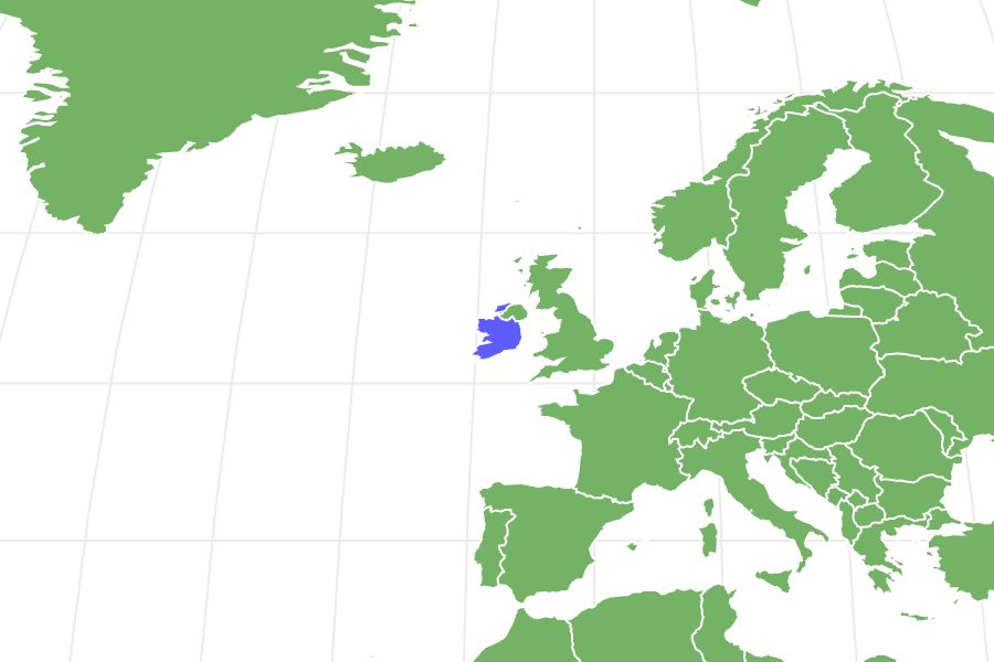 Irish WolfHound Locations