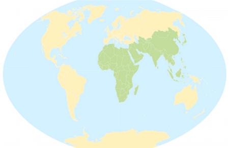 Map of Rhinoceros Locations