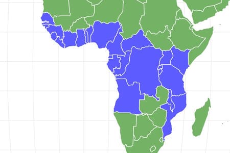 African Palm Civet Locations