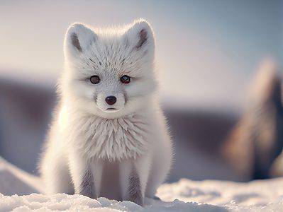 A Arctic Fox