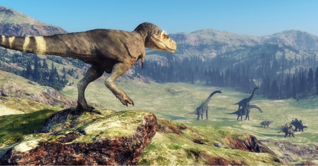 How big are dinosaurs - Tyrannosaurus rex