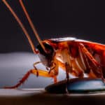 Cockroach profile shot