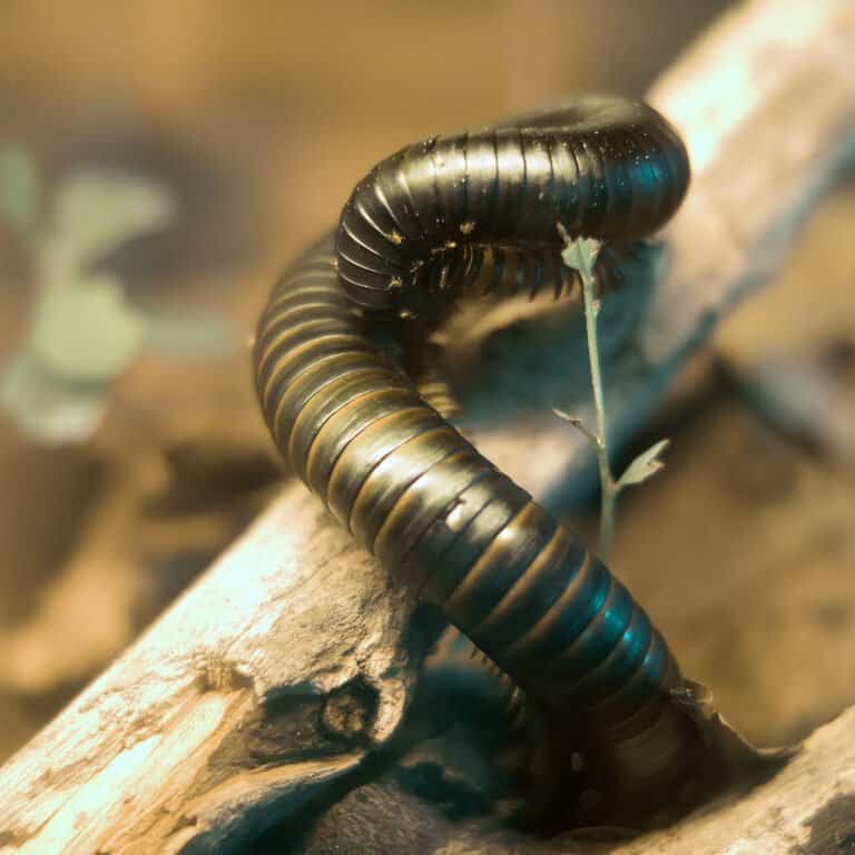 Largest Millipede - African Giant Chocolate Millipede