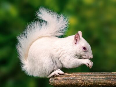 A What Causes White Squirrels and How Rare are They?