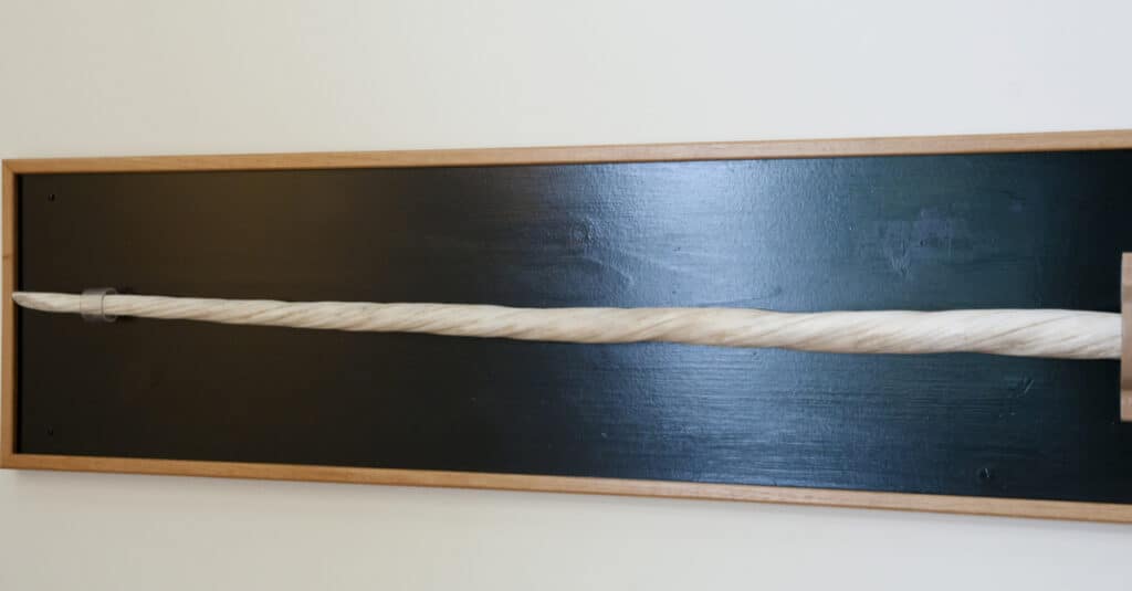Narwhal Facts - A Narwhal Tusk Mounted in a Museum