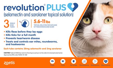 Revolution Plus Topical Solution for Cats