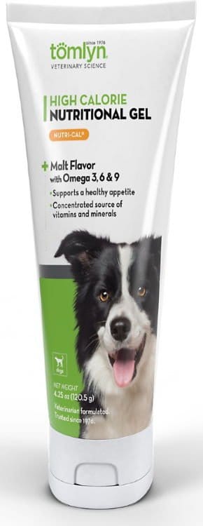 Tomlyn Nutri-Cal Malt Flavored Gel High Calorie Supplement for Dogs, 4.25-oz tube