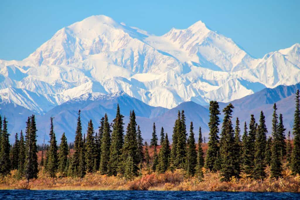 Denali,Is,The,Highest,Mountain,Peak,In,North,America,,Located