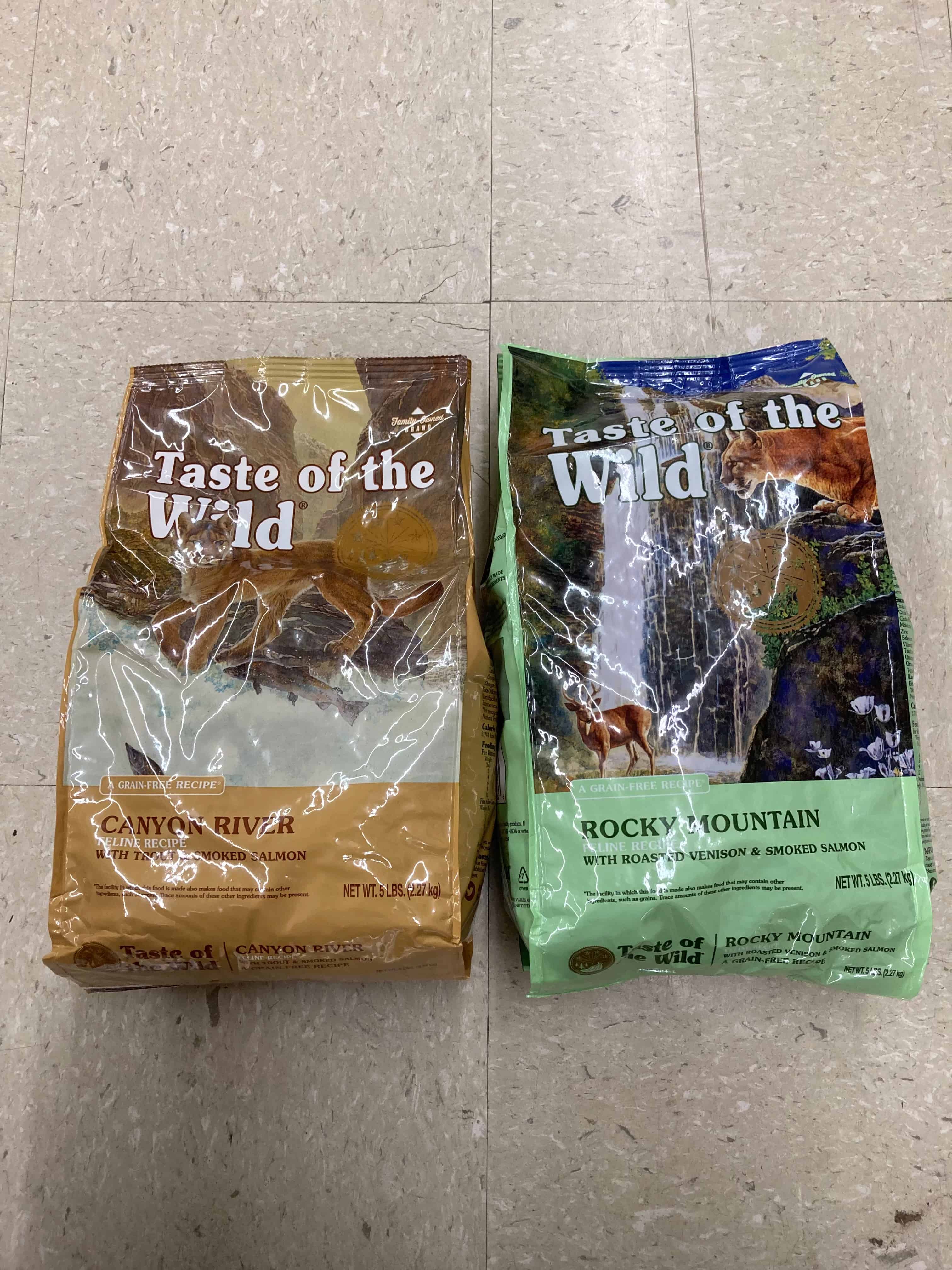 Taste of the wild outlet dry cat food reviews