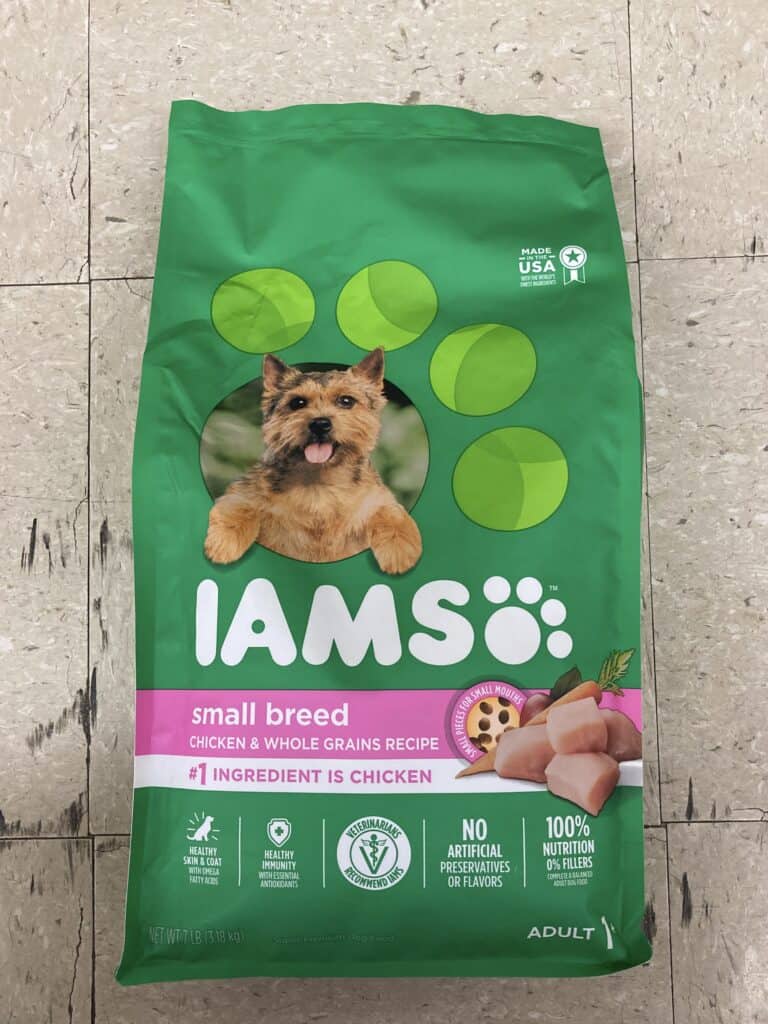 Iams dog food