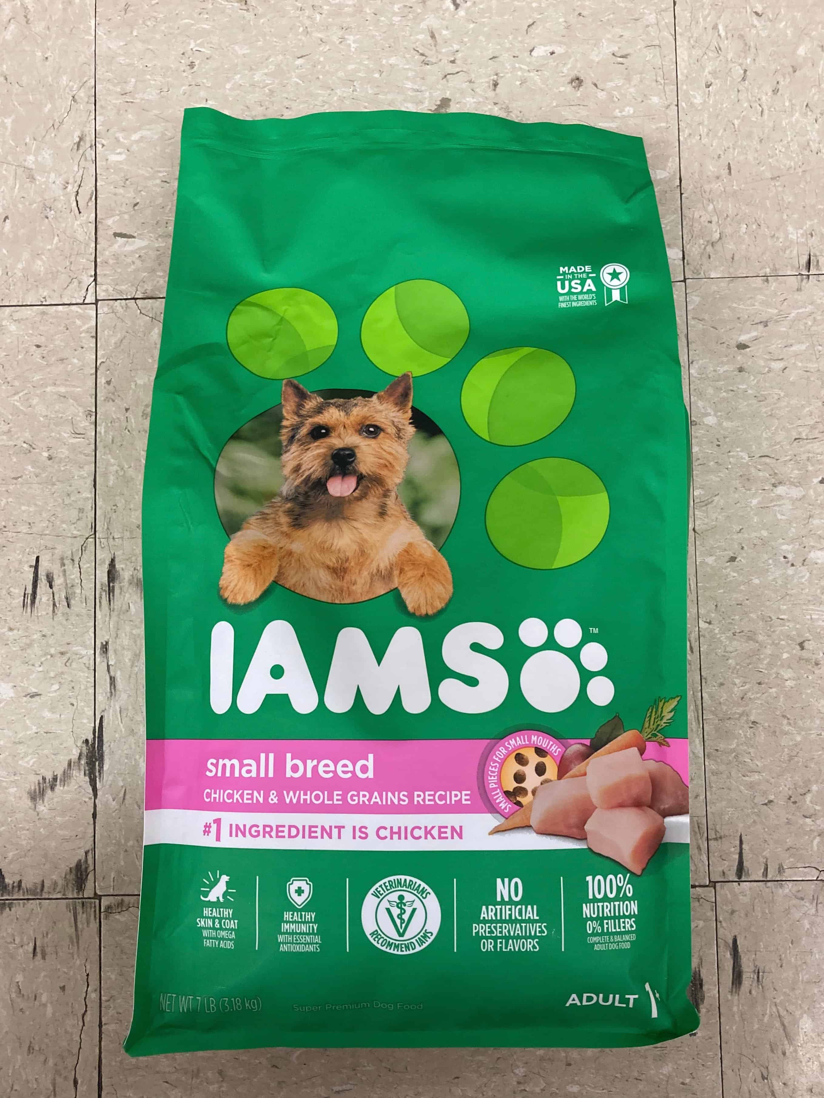 Iams dog food