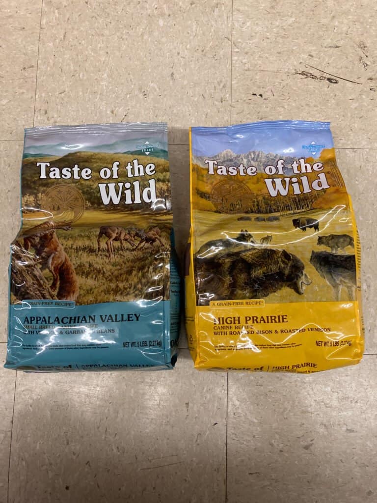 Best taste of outlet wild dog food