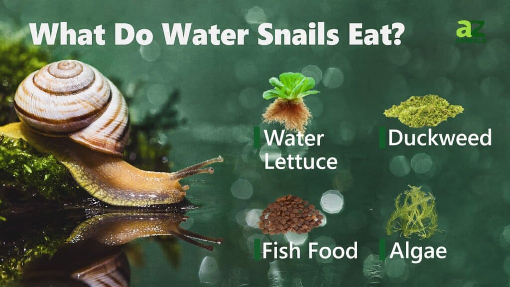 What Do Water Snaila Eat