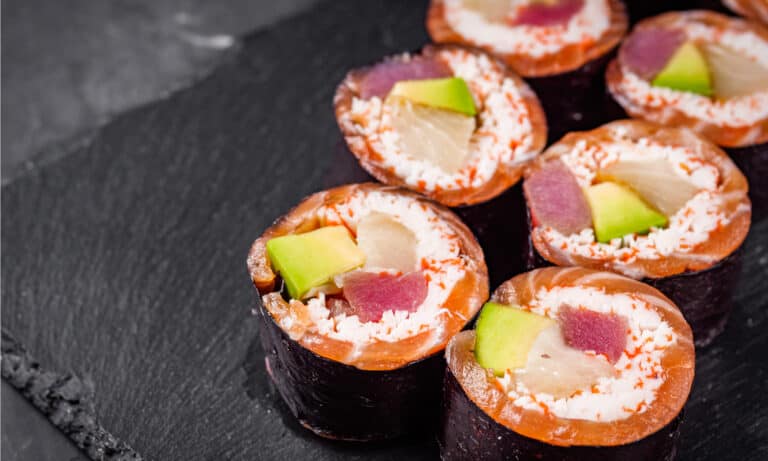 escolar being used in sushi
