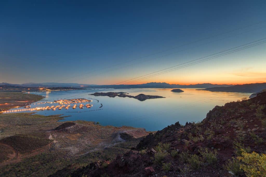 Lake Mead, Clark County on Colorado River in Nevada