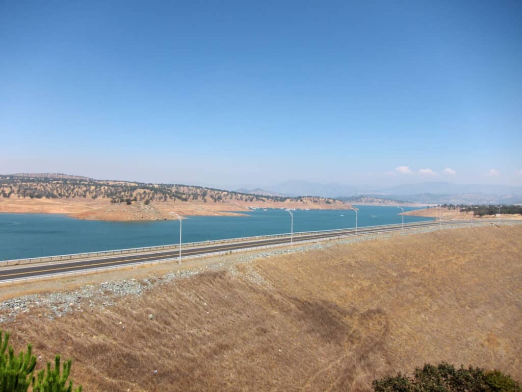 Don Pedro Reservoir (Lake), California stock photo