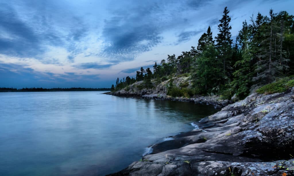 Rock Harbor stock photo Michigan, Lake Superior, Great Lakes, Lake, North America Isle Royale, Michigan Posnov 482337722