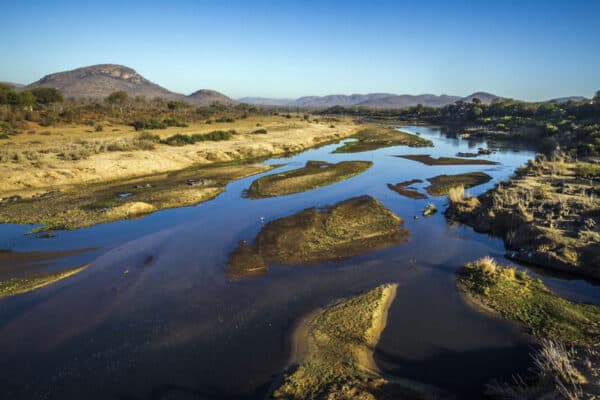 The Limpopo River flows through Botswana, Mozambique, South Africa, and Zimbabwe