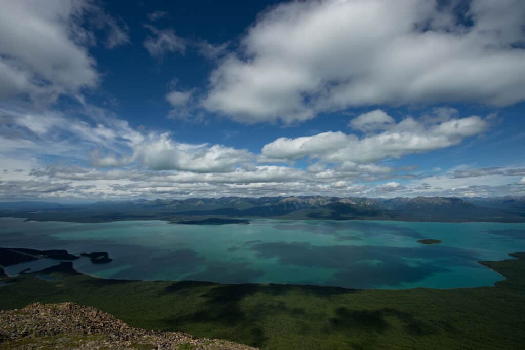 Lake Clark is the deepest lake in Alaska.