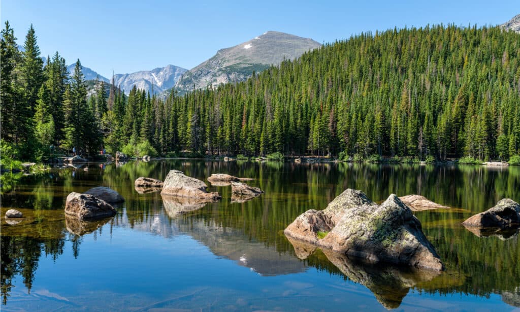 Bear Lake dans le parc national des Rocheuses