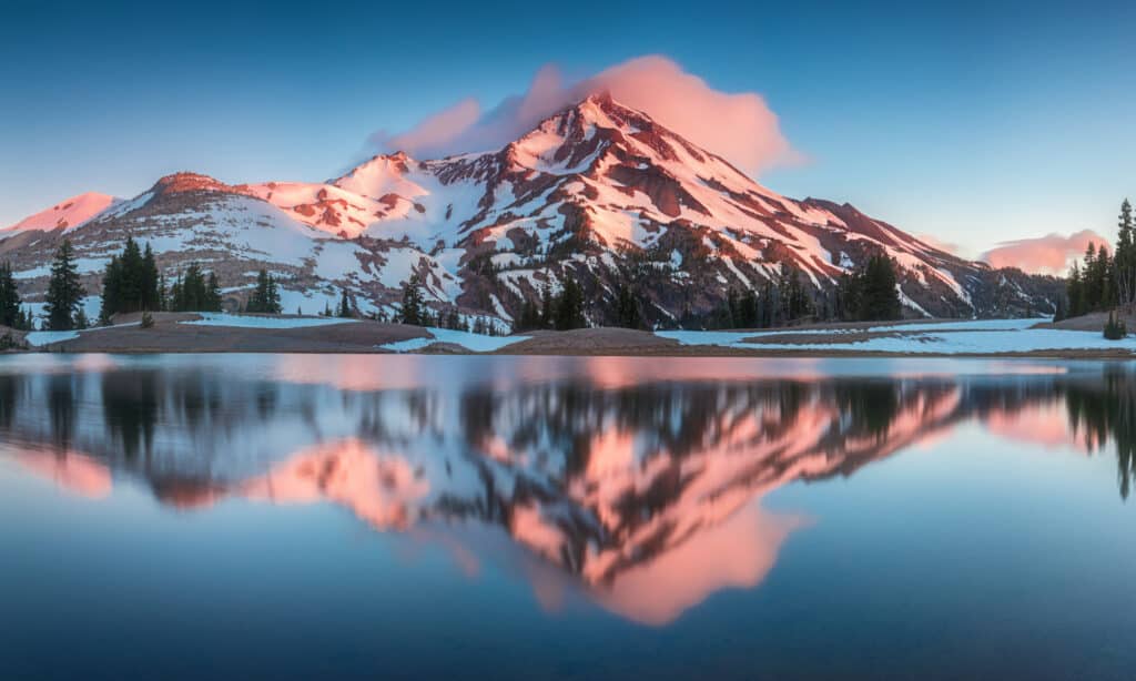 South Sister mountains