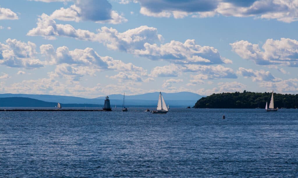 Hồ Champlain, Vermont