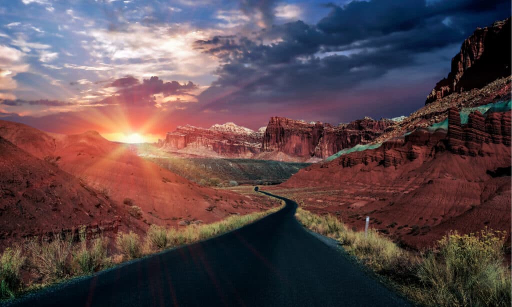 Capitol Reef National Park Sunset