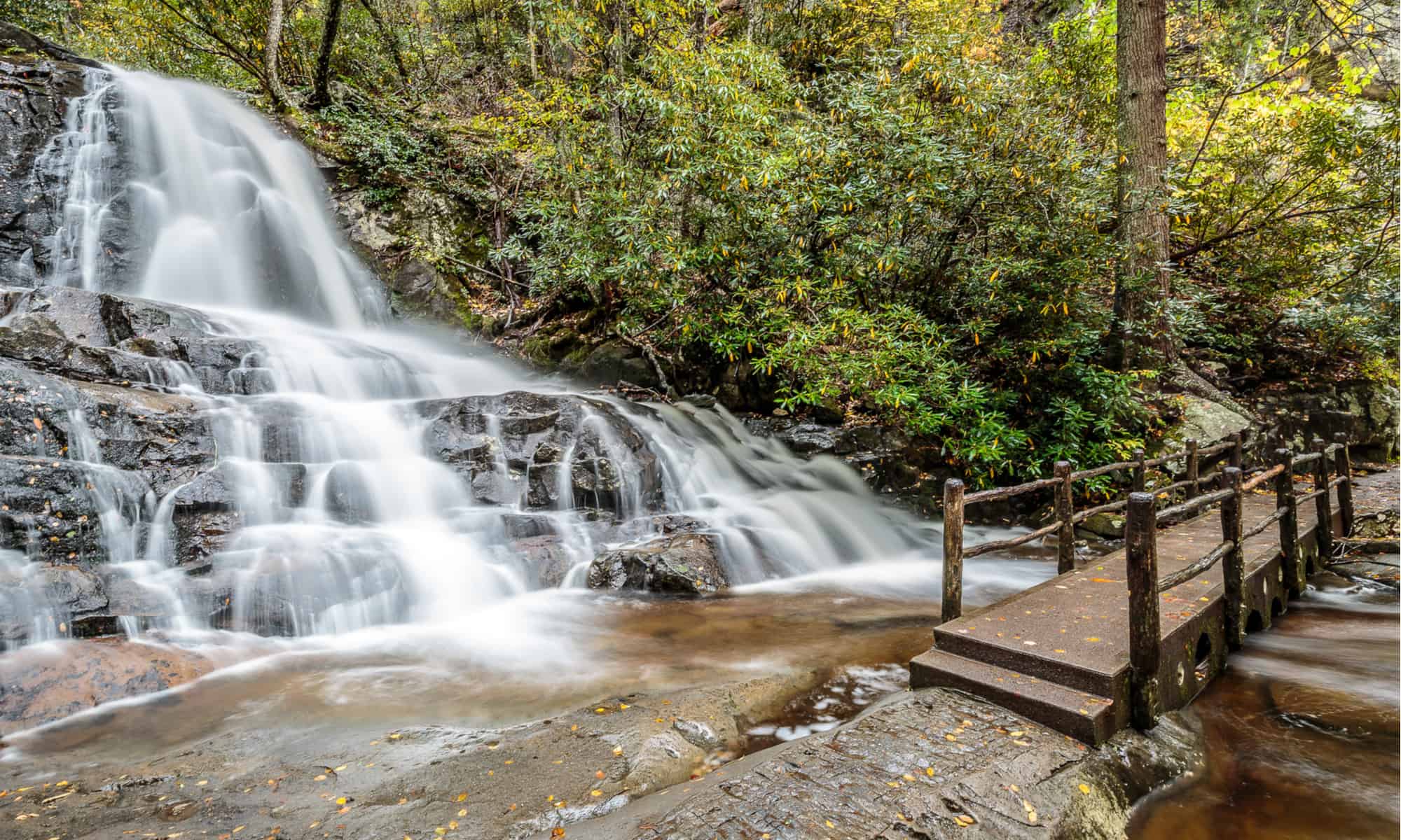 Great Smoky Mountains National Park - Laurel Falls