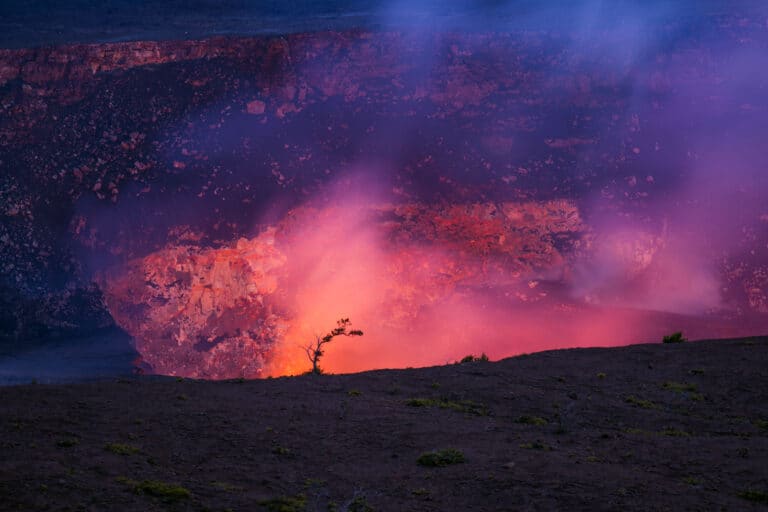 Mauna Loa Caldera Big Island Hawaii