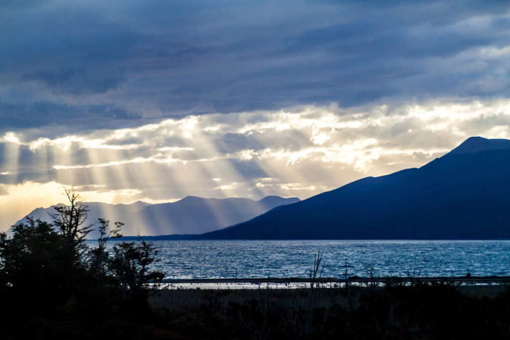 Lake Fagnano in Tierra del Fuego National Park