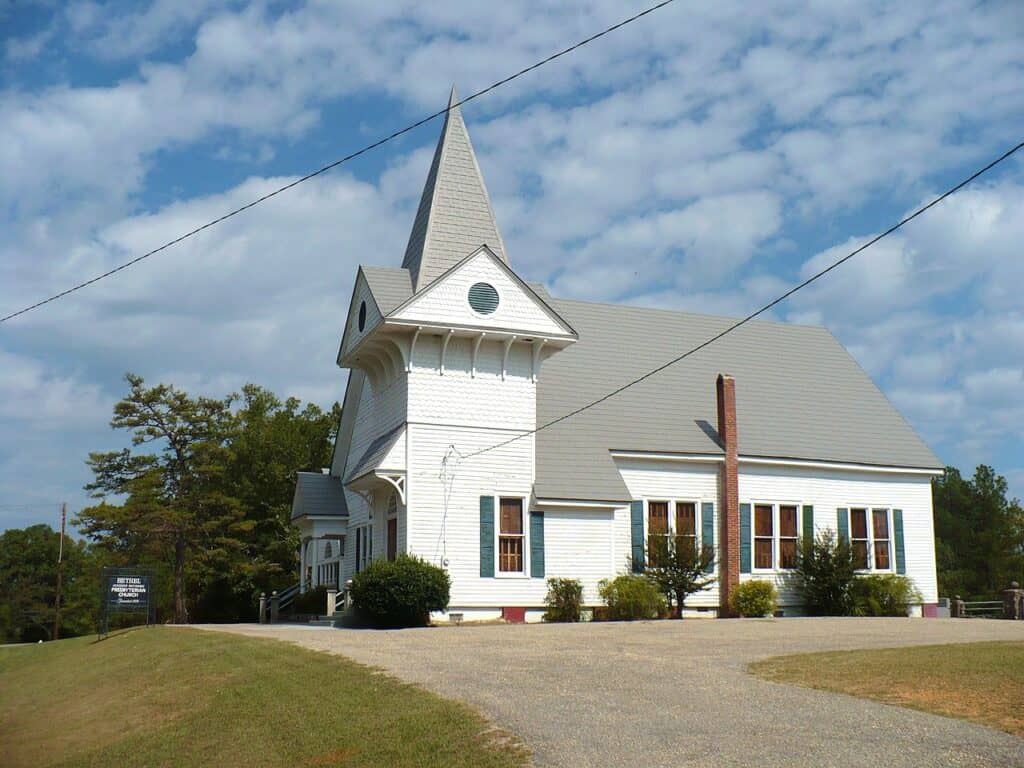 A house in Oak Hill, Wilcox County, Alabama