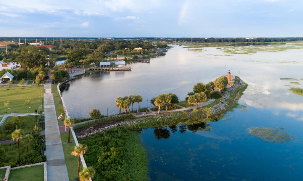 Lake Kissimmee is one of the least hurricane-prone places in Florida 