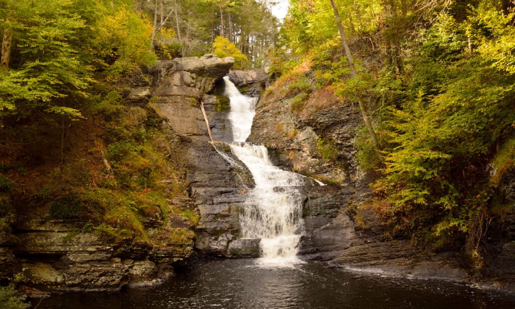 Raymondskill Falls Pennsylvania