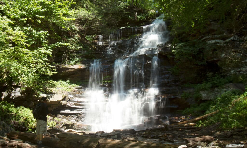 Ganoga Falls Pennsylvania