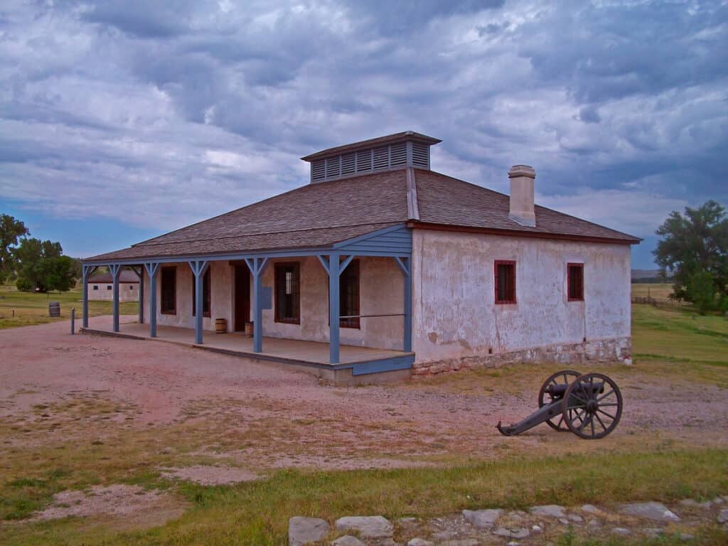national historic site of fort laramie in wyoming