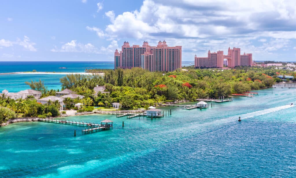 Bahamas idyllic beach