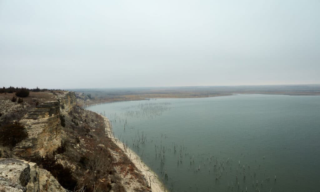 Cedar Bluff Kansas Reservoir