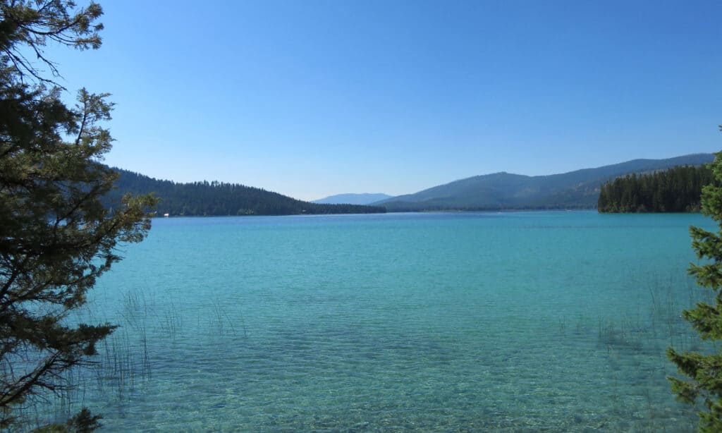 Ashley Lake in NW Montana