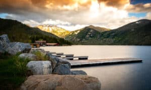 Discover the Deepest Lake in the Rocky Mountains Picture