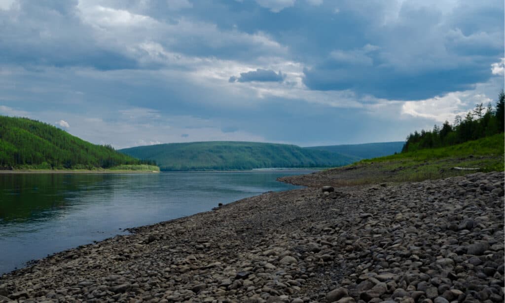 Nizhnyaya Tunguska river