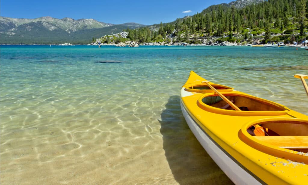 Clear Lake avec kayak
