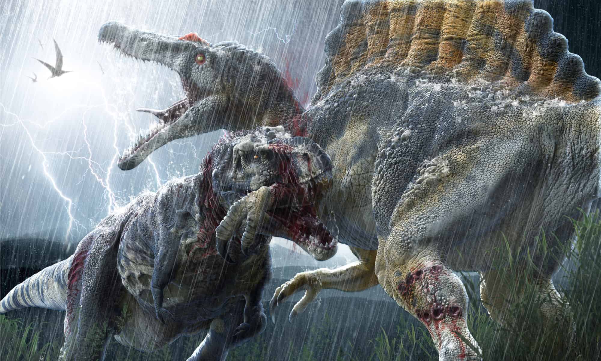 Тиранозавр против Спинозавра