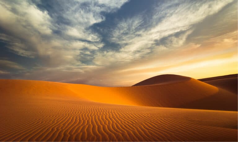 Countries with No Rivers - Desert Landscape