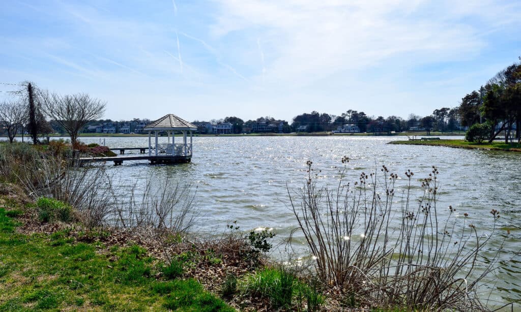 A photo of Severy City Lake, a popular fishing spot in the Midwest known for its abundance of fish.