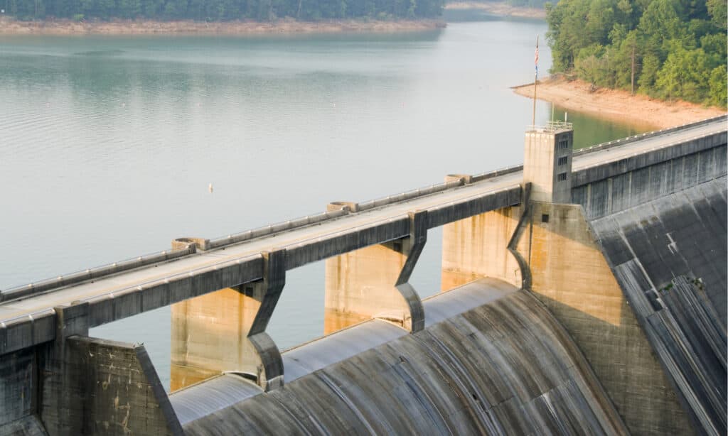 Norris Lake - Dam Spillway