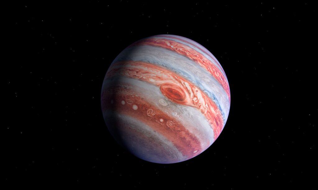 giant fish on on planet jupiter