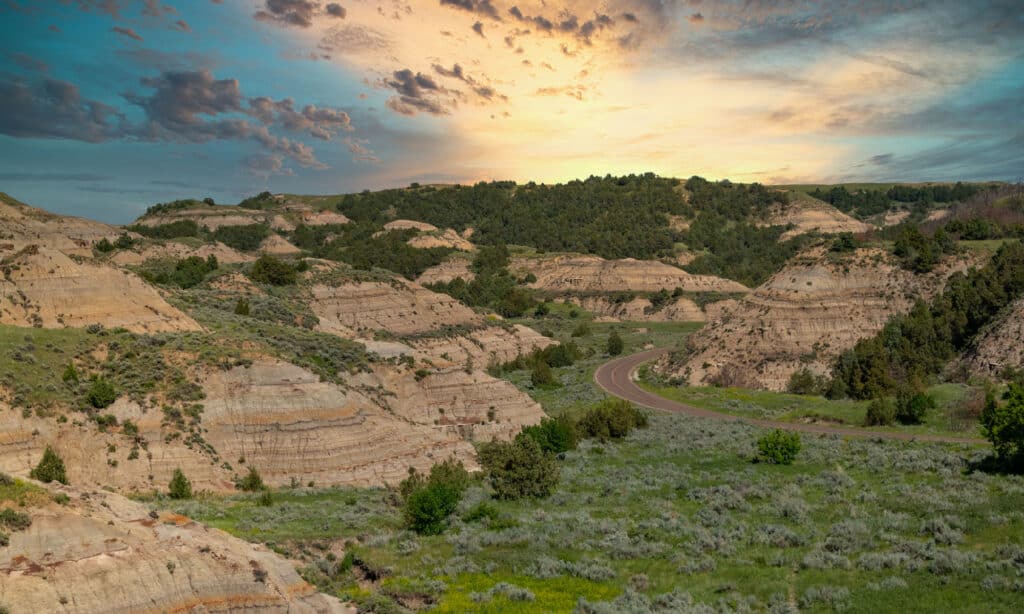 North Dakota's badlands