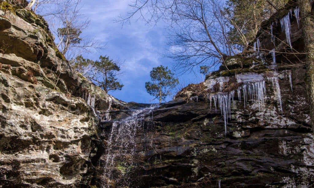 Ferne Clyffe Falls Illinois