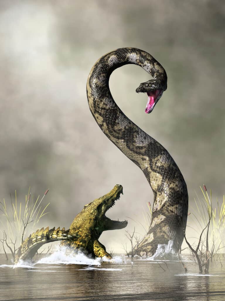artist rendering of a titanboa